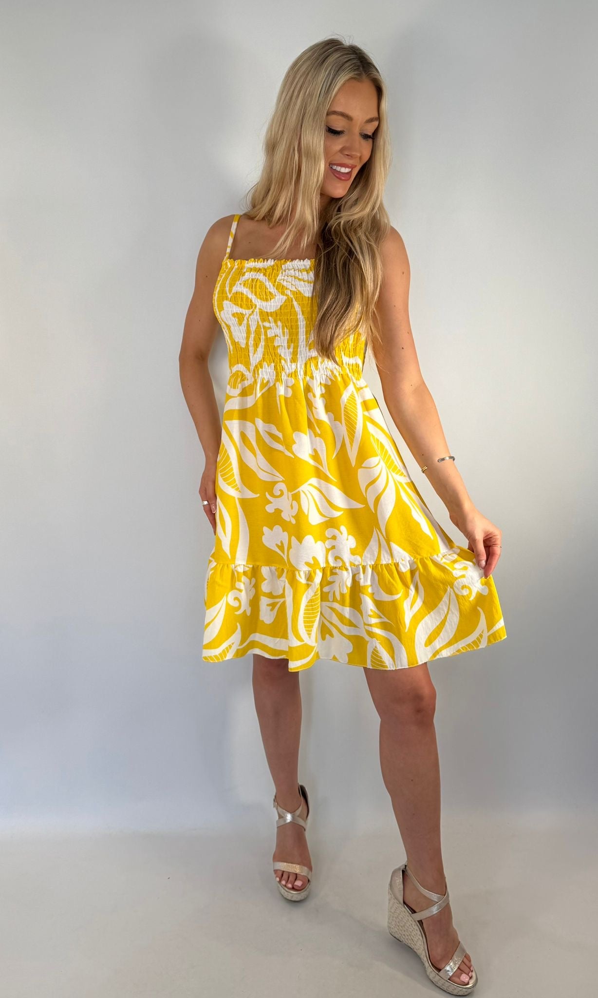Kelly Elasticated Dress