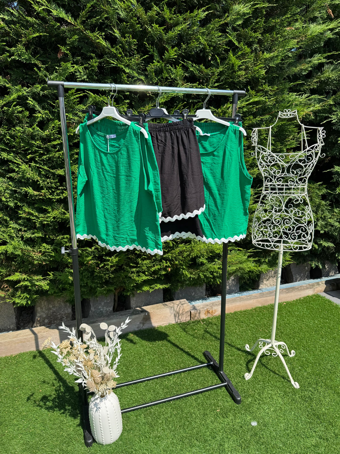 Edged Short Set