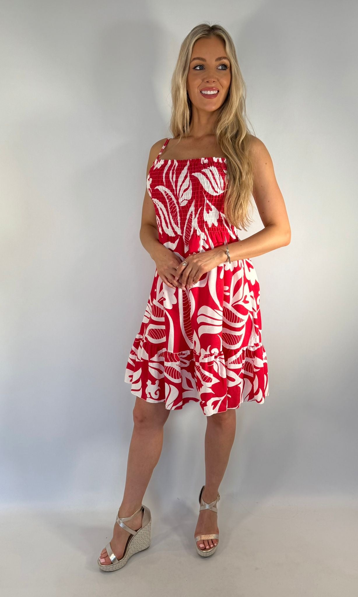 Kelly Elasticated Dress