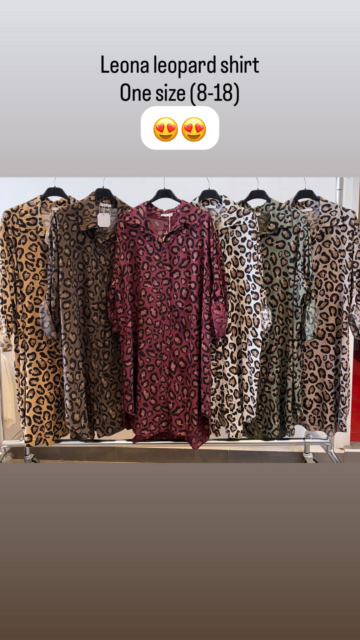 Leona Leopard Shirt