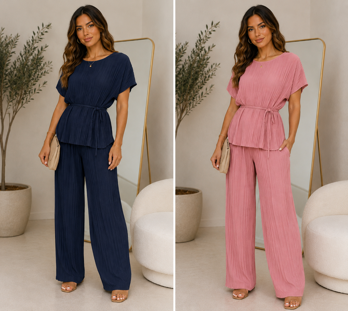 Pleated Loungeset