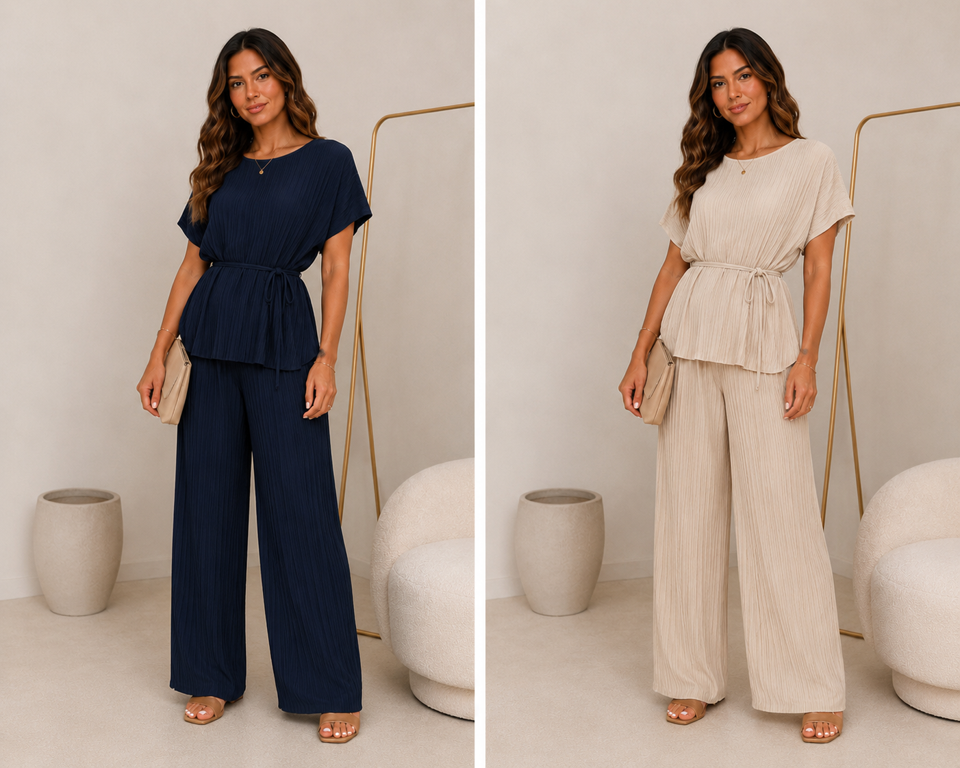 Pleated Loungeset