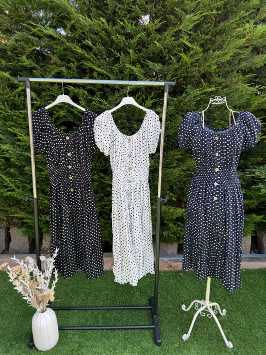 Polka summer dress