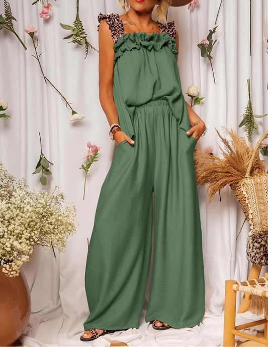 Ruffle Strap Loungesets