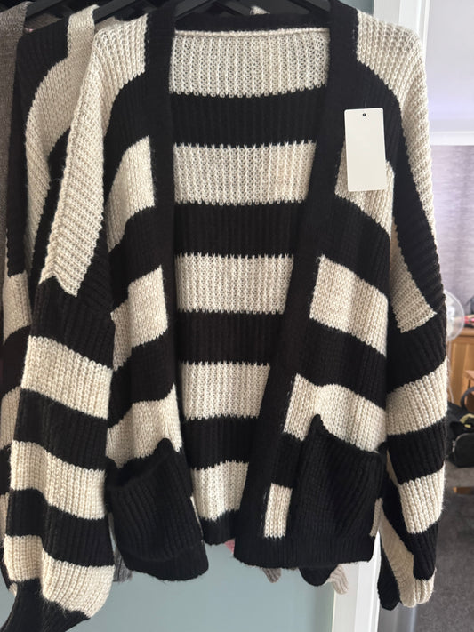 Stripe Cardigan