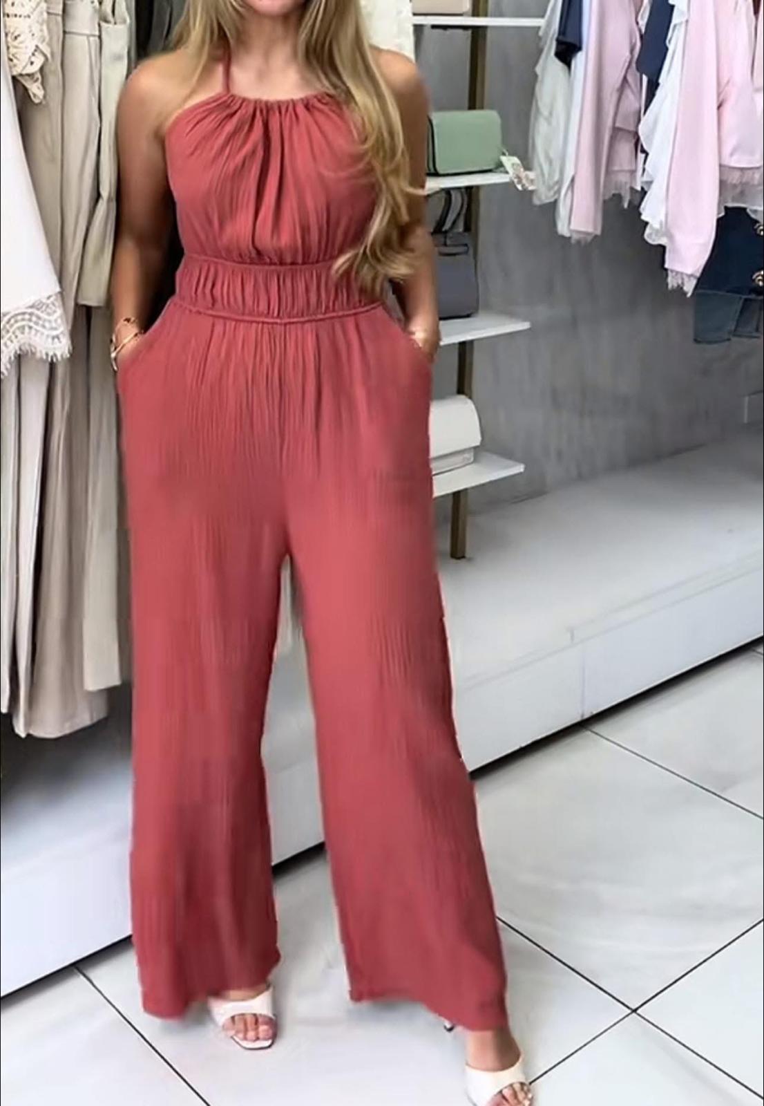 Halter Jumpsuit