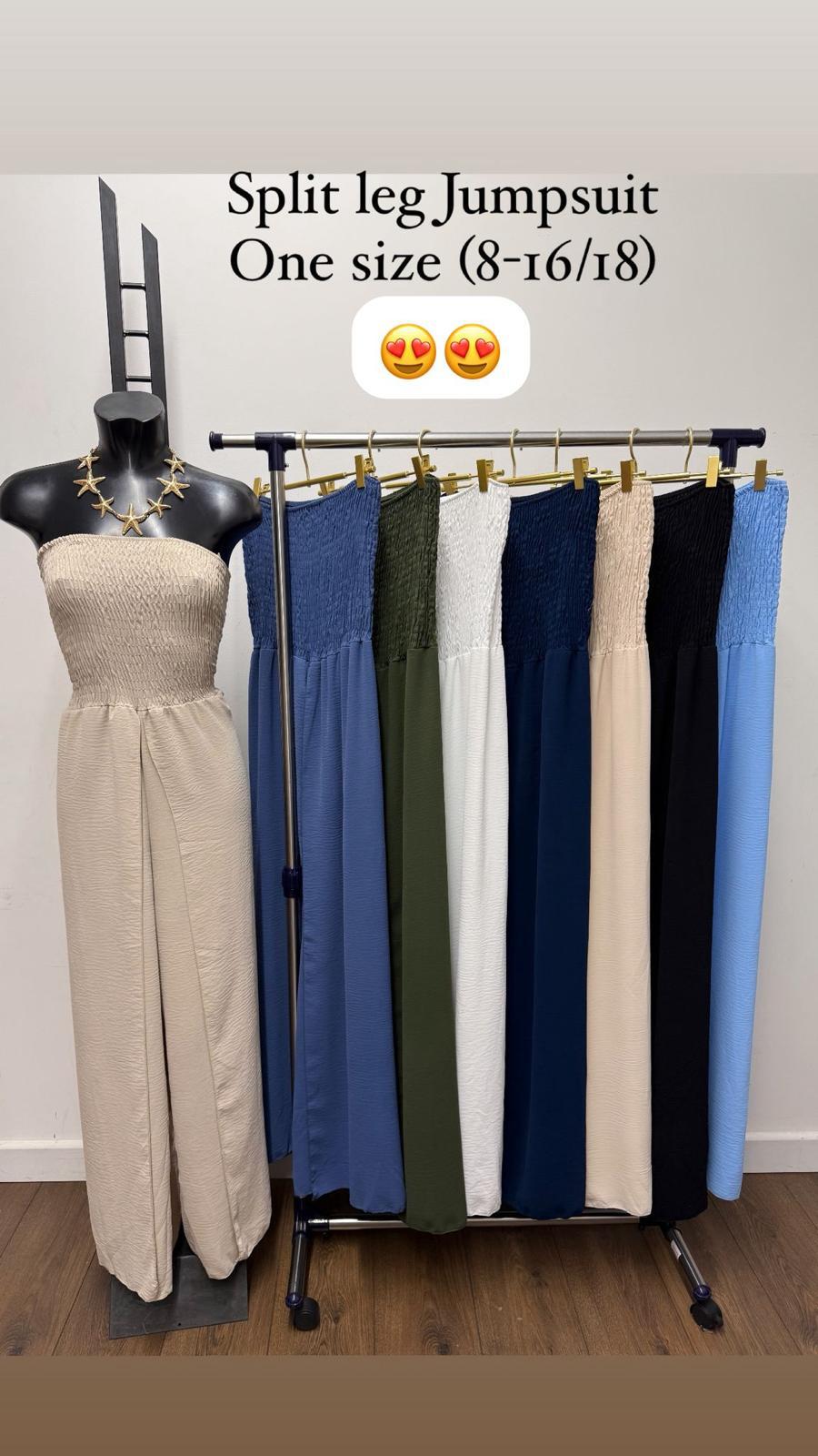Split Leg Jumpsuit