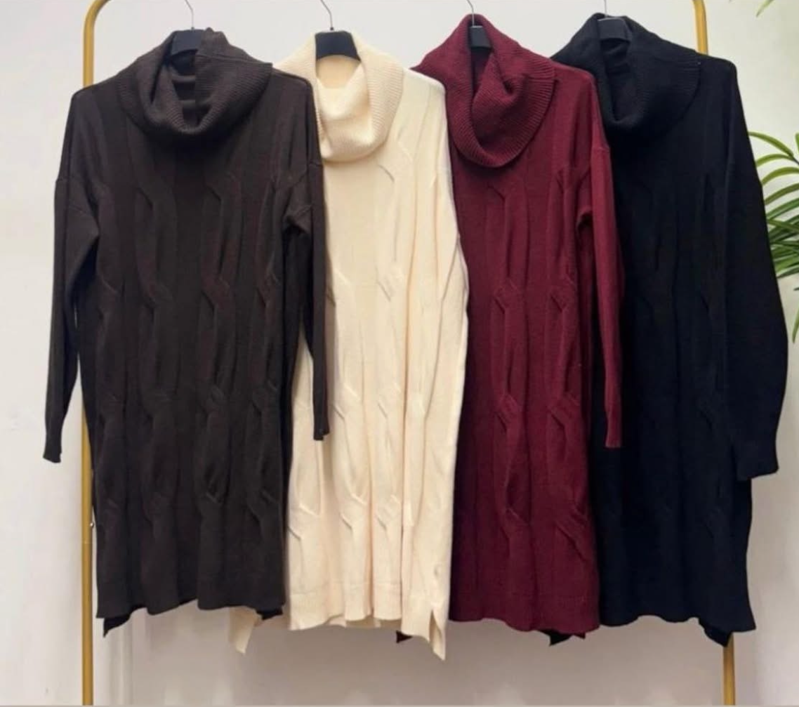 Demi Cable Jumper Dress