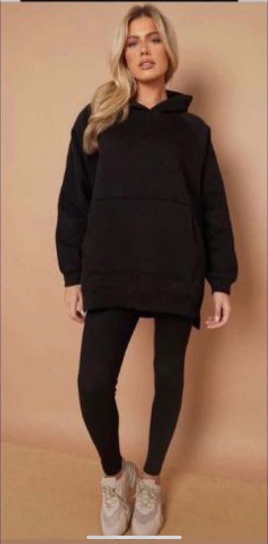Oversized Hoodie / Legging Set