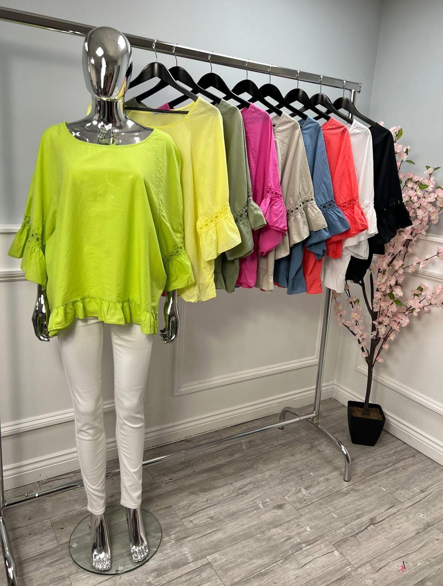 Flute Sleeved Top